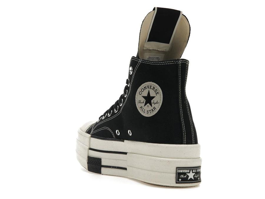 Converse DRKSHDW Chuck Taylor All Star DBL DRKSTAR Hi Rick Owens DRKSTAR Noir