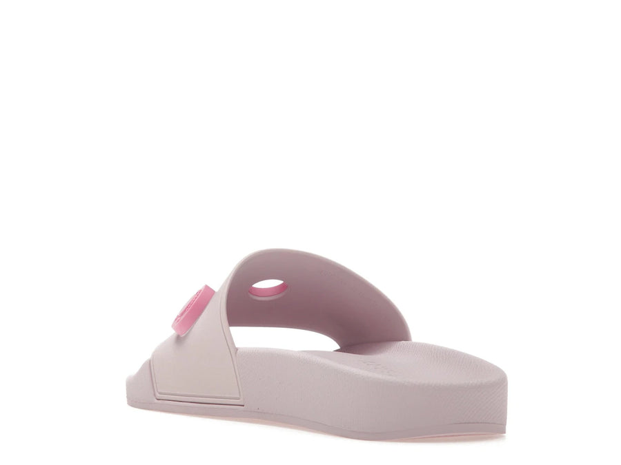 Burberry Logo Graphic Rubber Slide Pale Candy Pink (Women's)