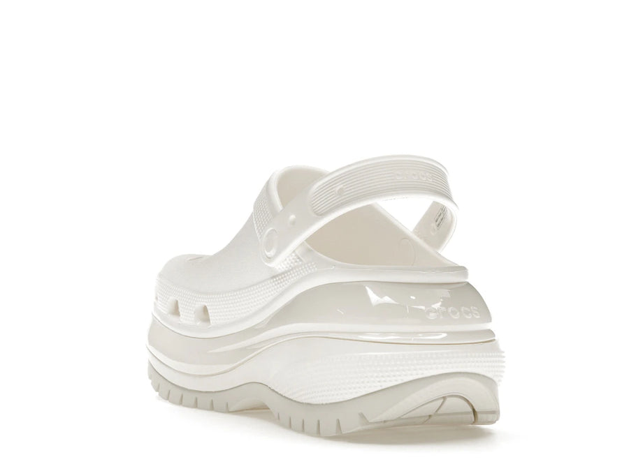 Sabots Crocs Classic Mega Crush blancs