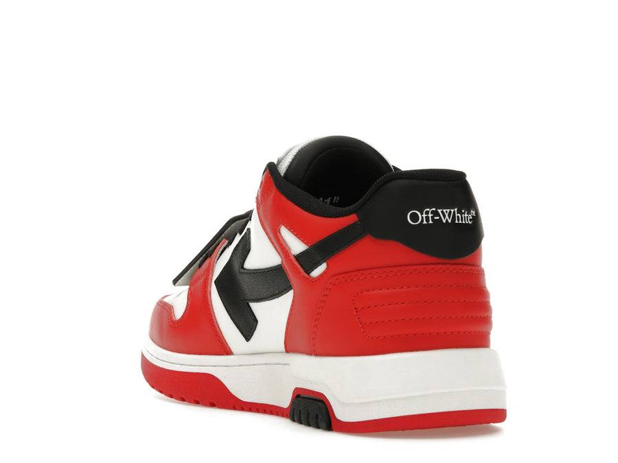 OFF-WHITE Out Of Office OOO Baskets basses Rouge Noir (2024)
