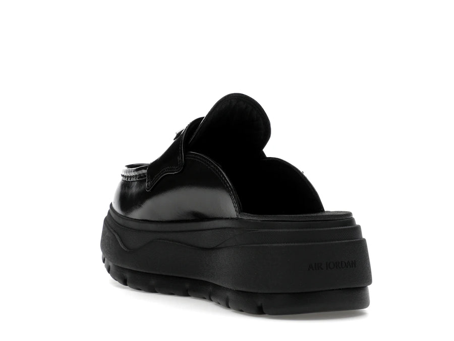 Mule Jordan Noir Argent Métallisé (Femme)