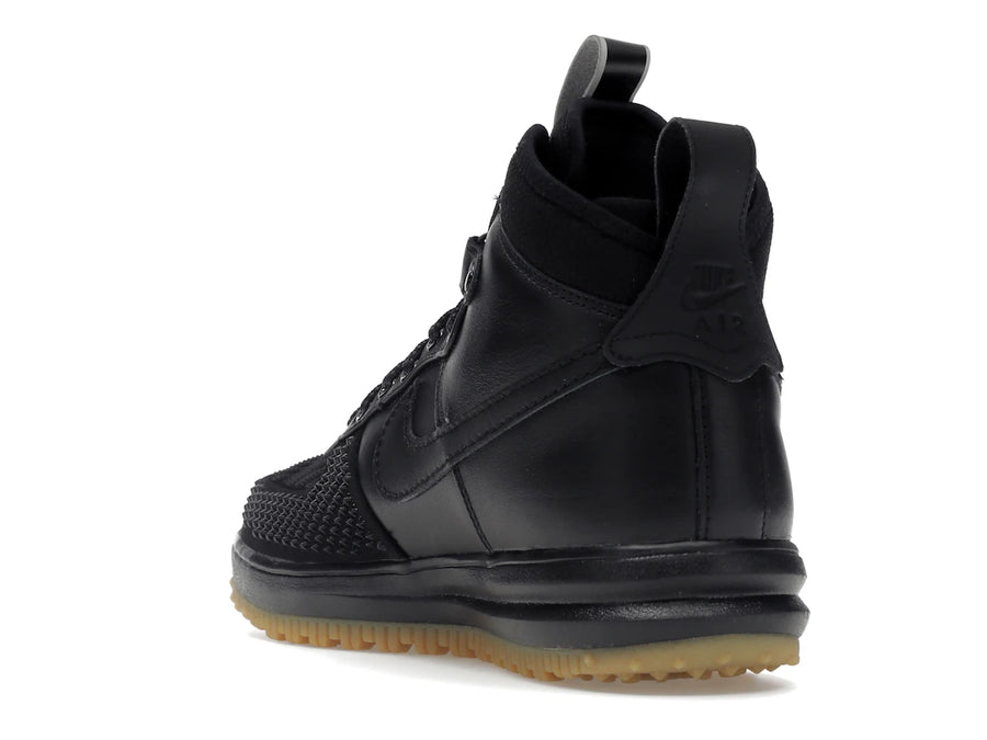 Bottes Nike Lunar Force 1 Duckboot noires à gomme
