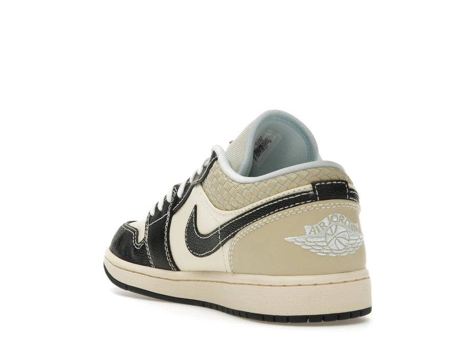 Jordan 1 Low SE Coconut Milk Black Muslin