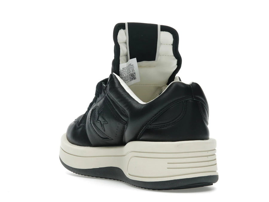 Converse TURBOWPN Low Rick Owens DRKSHDW Black Cloud Cream
