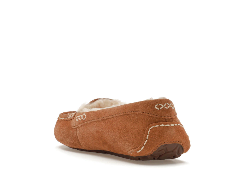Pantoufles UGG Ansley couleur châtaigne (Femme)