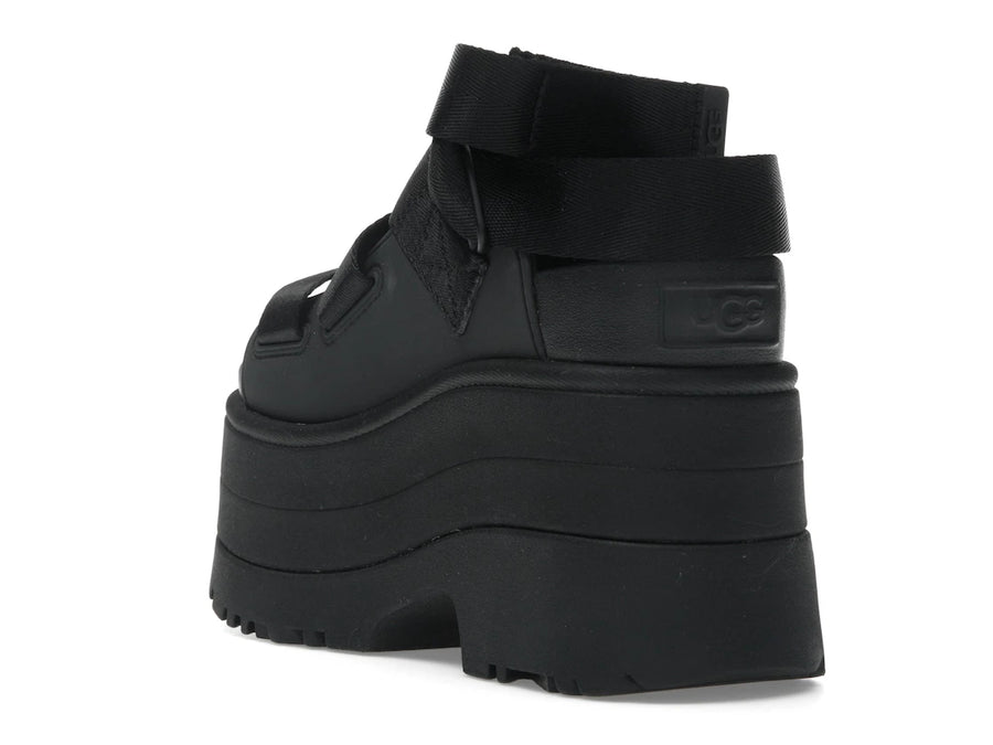 Sandales à plateforme UGG GoldenRise noires (femme)