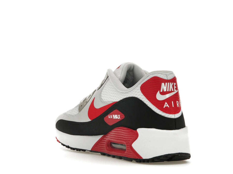 Nike Air Max 90 Golf Blanc Noir Rouge Université