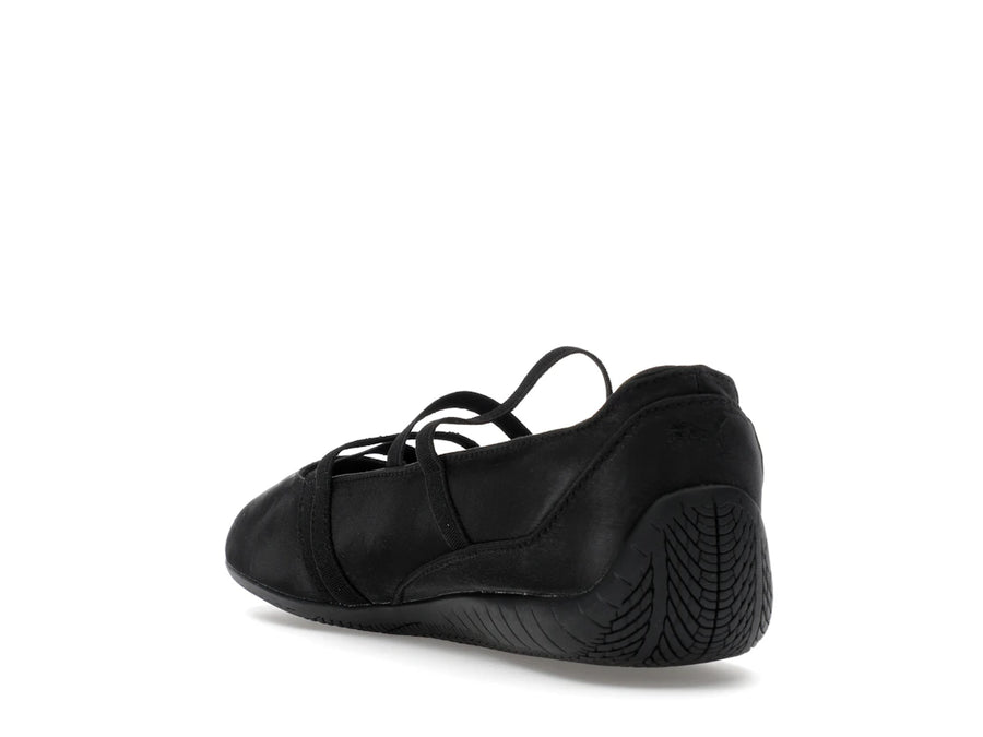 Puma Speedcat Ballet Noir Gris Foncé Satin (Femme)