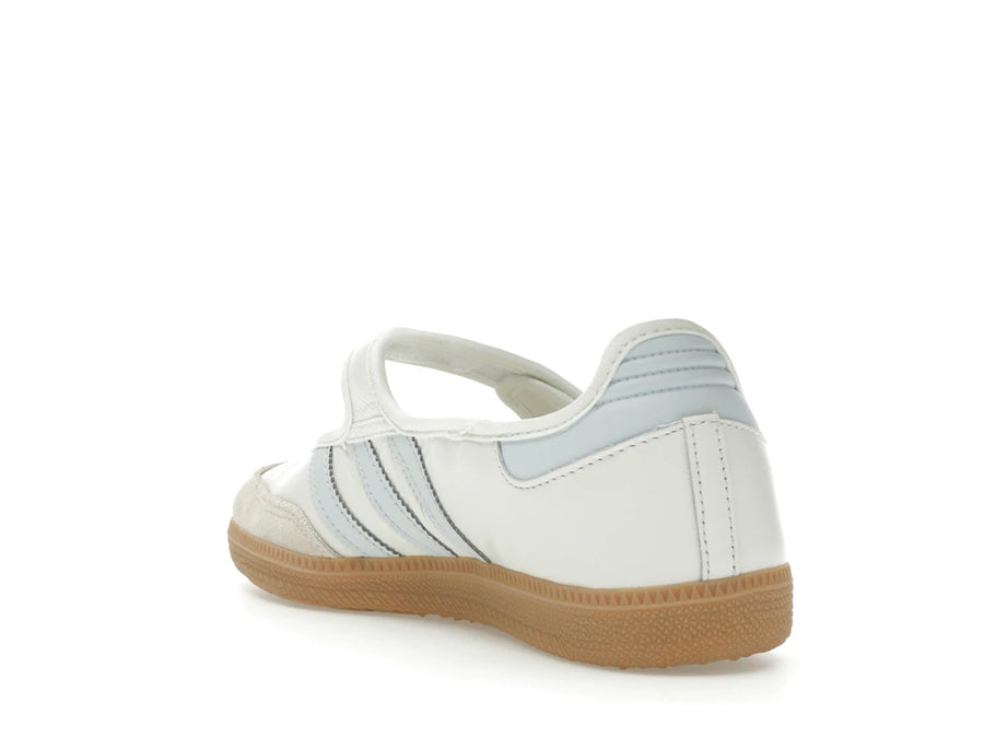 adidas Samba Jane Blanc Bleu Gomme (Femme)