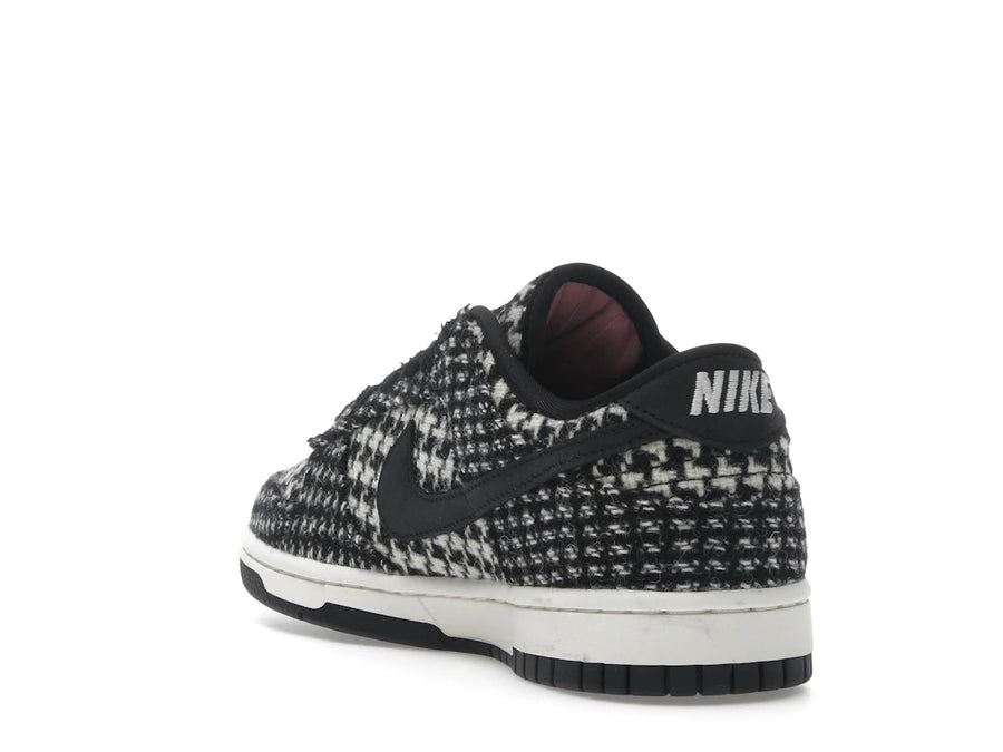Nike Dunk Low Harris Tweed White Black Multi (Women's)