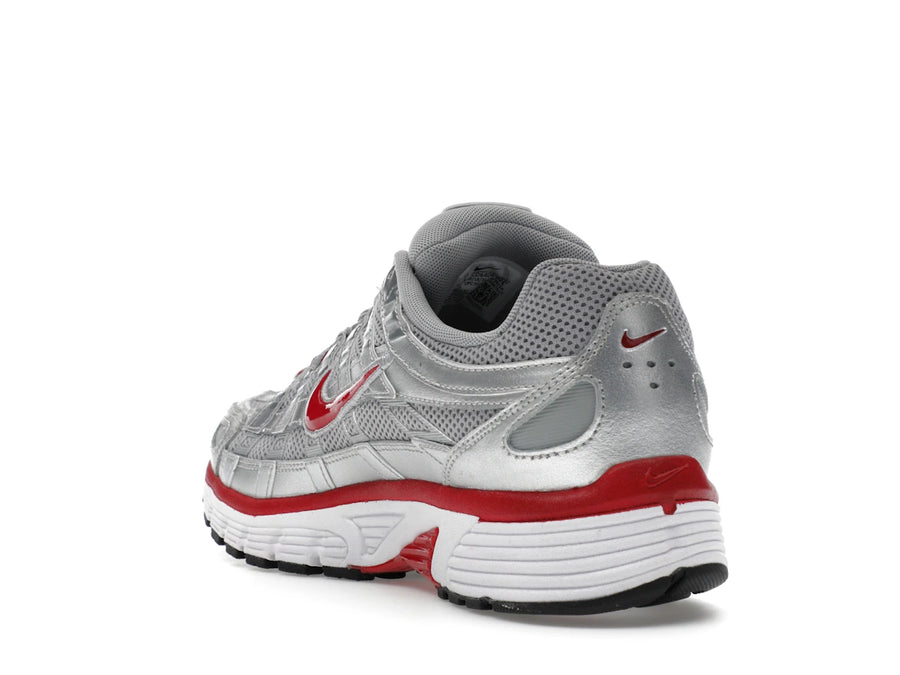 Nike P-6000 Argent Métallisé Rouge Gym