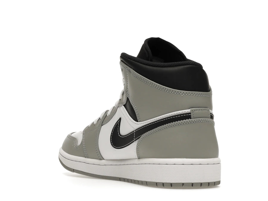 Jordan 1 Mid Gris Fumée Clair Anthracite