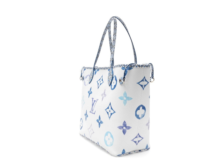 Louis Vuitton Neverfull MM Monogram Blue