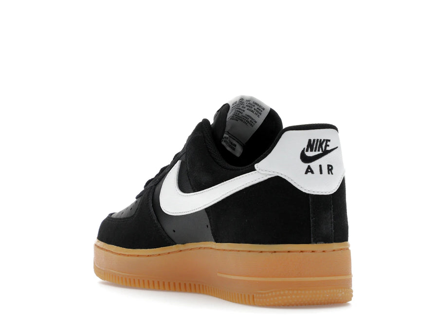 Nike Air Force 1 Low '07 LV8 Noir Sommet Blanc Gomme
