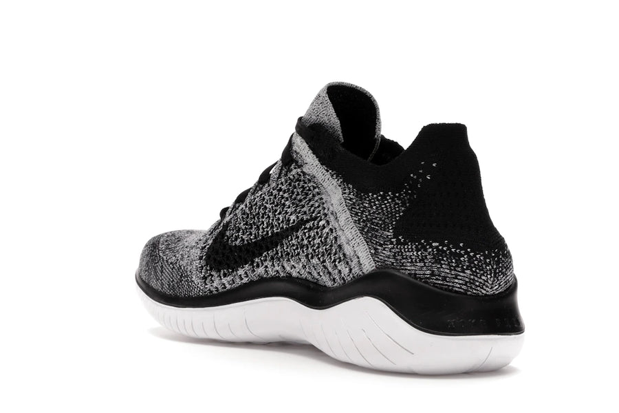 Nike Free RN Flyknit 2018 Noir Blanc Ombre