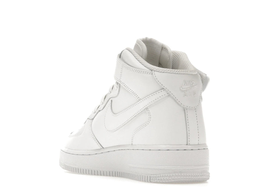 Nike Air Force 1 Mid Triple White (Femme)