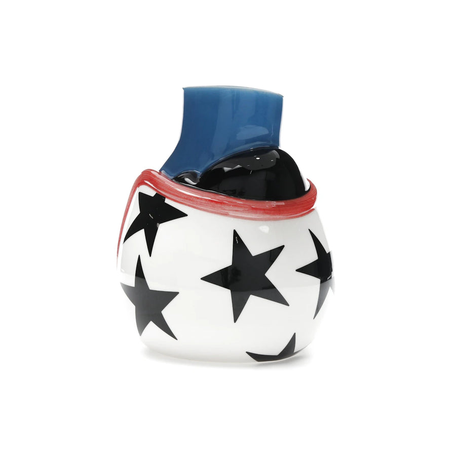 Parra The Upside Down Face Vase Helmet Figure Multicolor