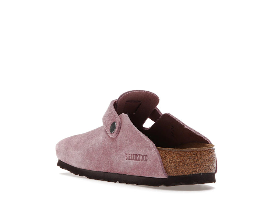 Sabots Birkenstock Boston Stussy rose poudré (2021)