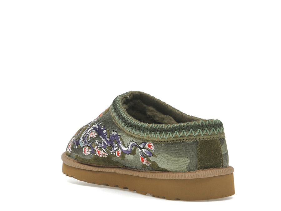 Pantoufles UGG Tasman Palace camouflage olive brûlé
