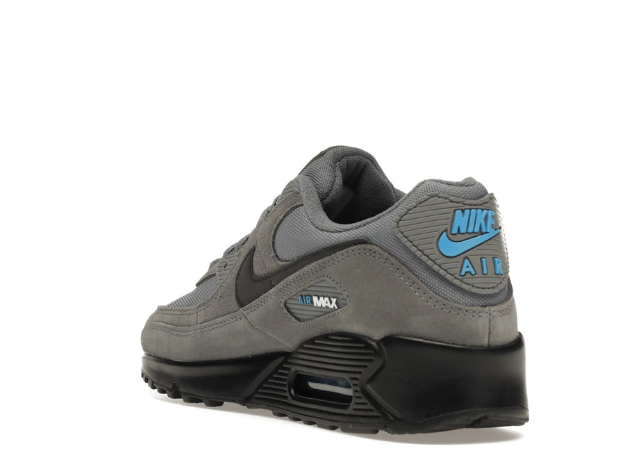 Nike Air Max 90 Gris fumé Bleu photo clair