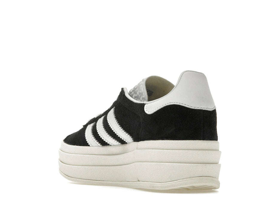 adidas Gazelle Bold Core Noir Blanc (Femme)