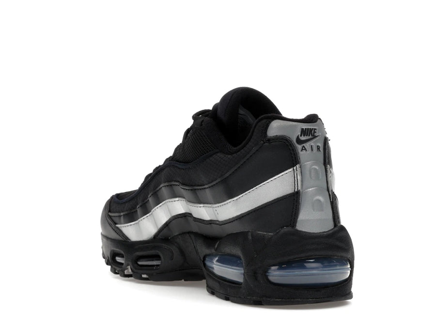 Nike Air Max 95 OG Big Bubble Noir Blanc Argent Métallisé