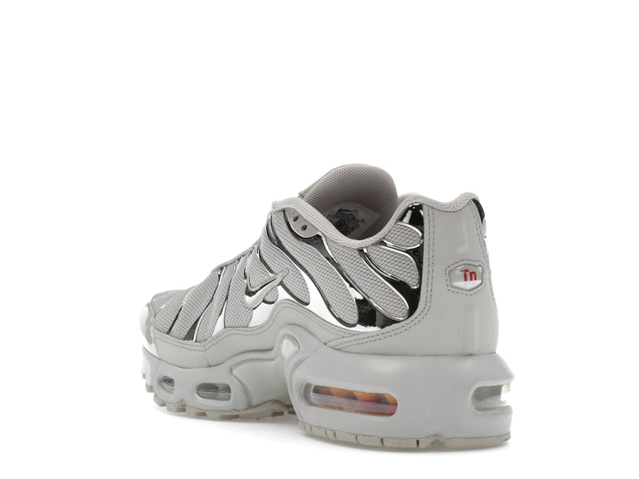 Nike Air Max Plus Light Iron Ore Gym Red Smoke Gray Metallic Silver (GS)