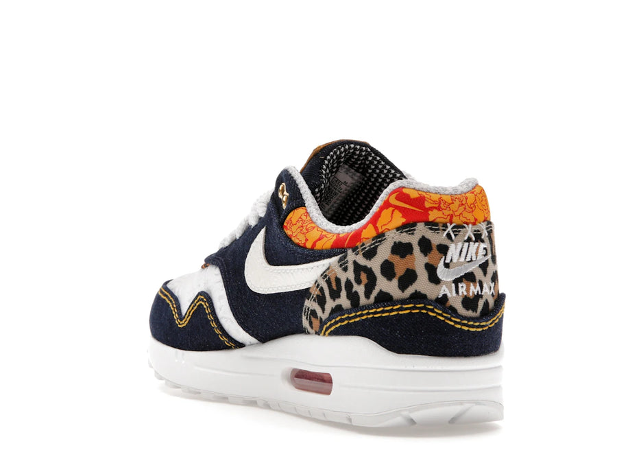 Nike Air Max 1 Premium Denim Léopard