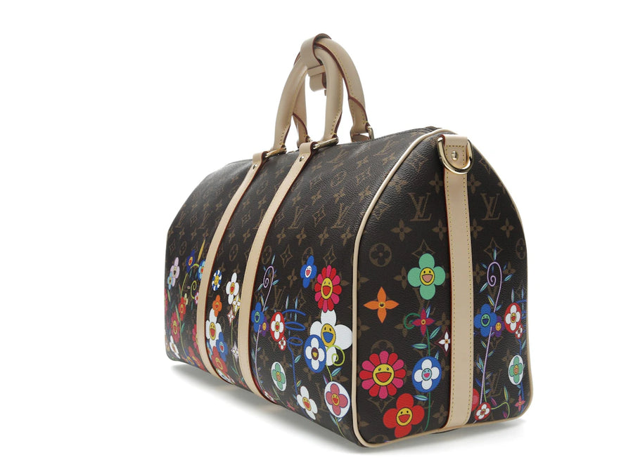 Louis Vuitton x Takashi Murakami Keepall Bandoulière 45 Monogramme