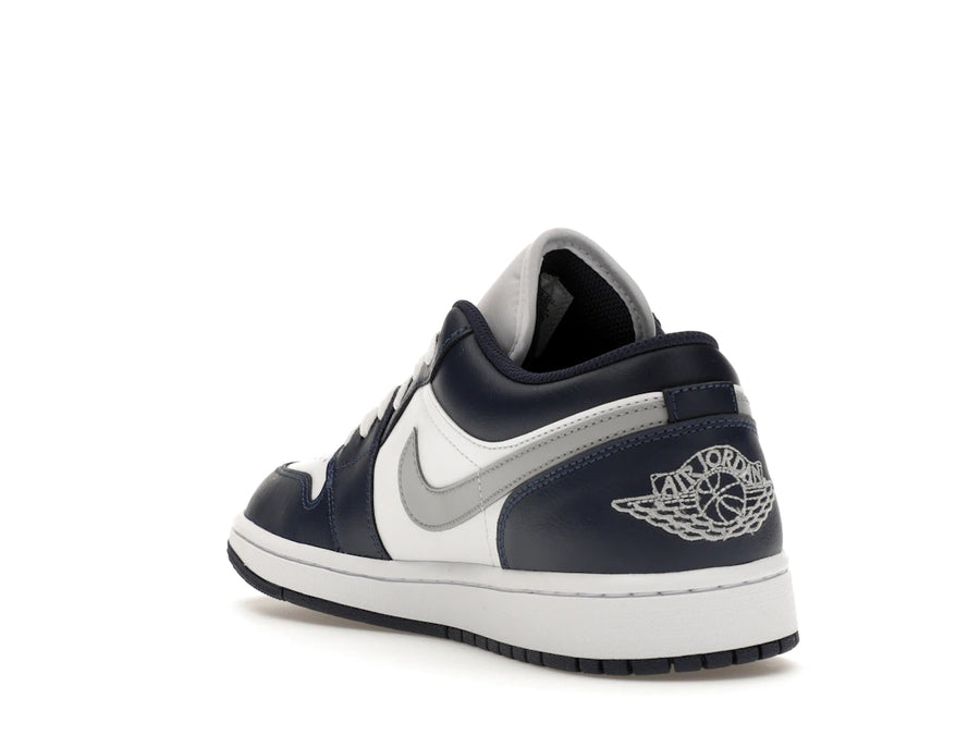 Jordan 1 Low Wolf Gray Midnight Navy