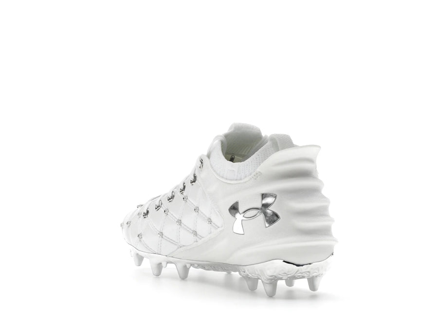 Under Armour UA Blur Pro Justin Jefferson Blanc Argent Métallisé