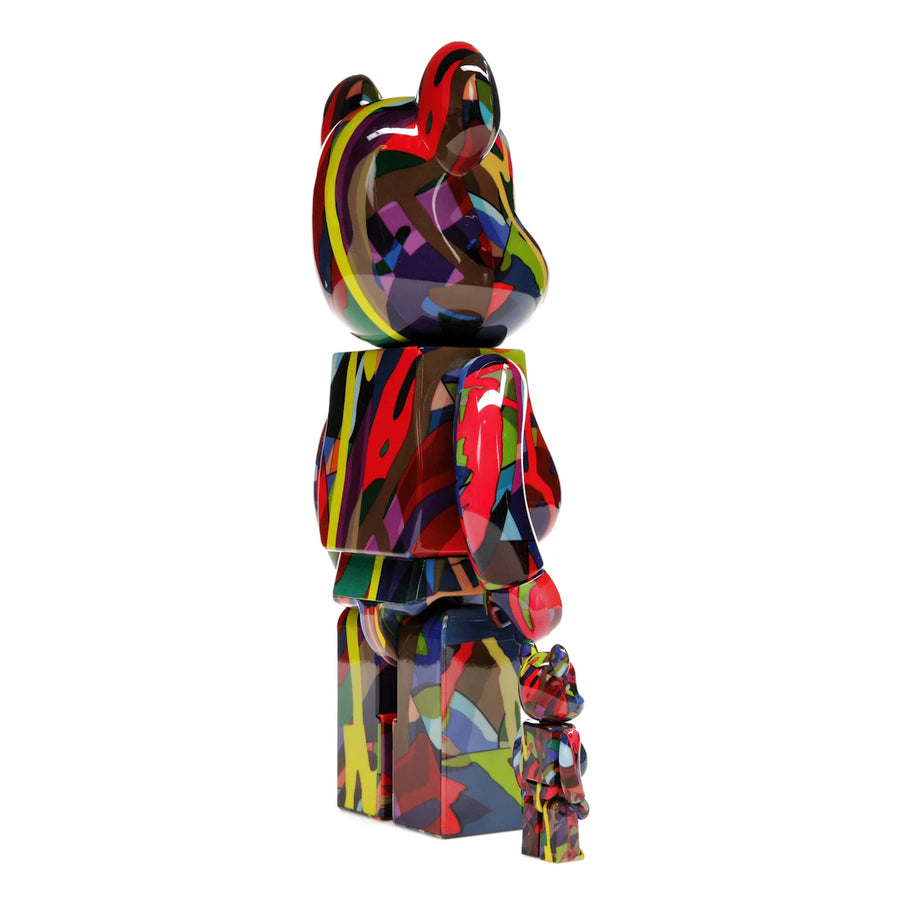 Ensemble Bearbrick KAWS TENSION 100 % et 400 %