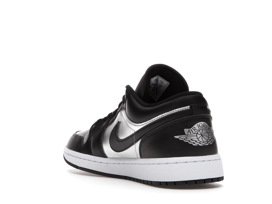 Jordan 1 Low SE Noir Argent Métallisé (Femme)
