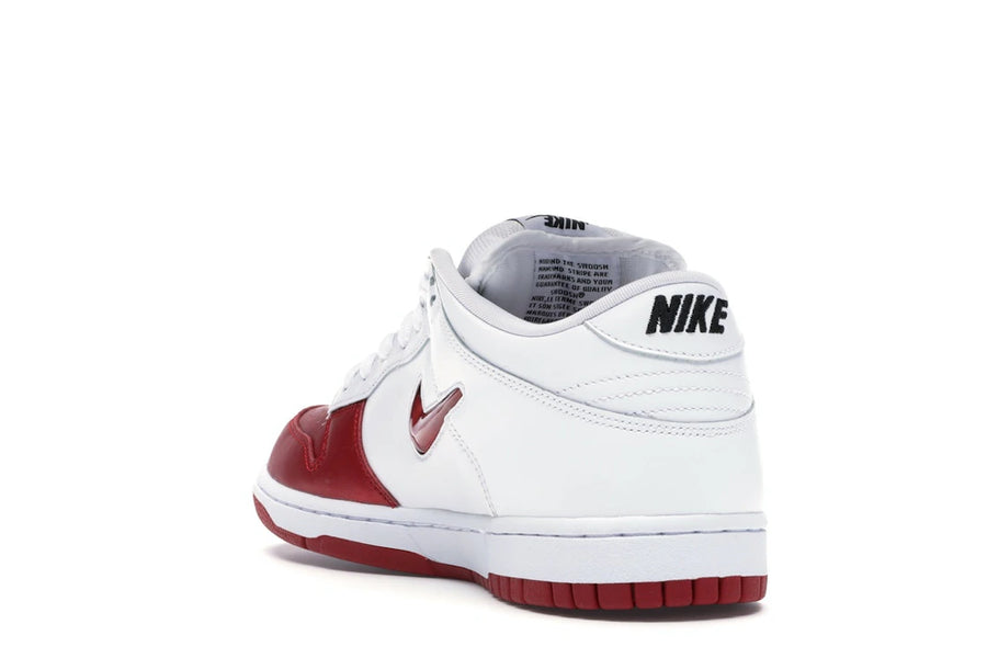 Nike SB Dunk Low Supreme Jewel Swoosh Rouge