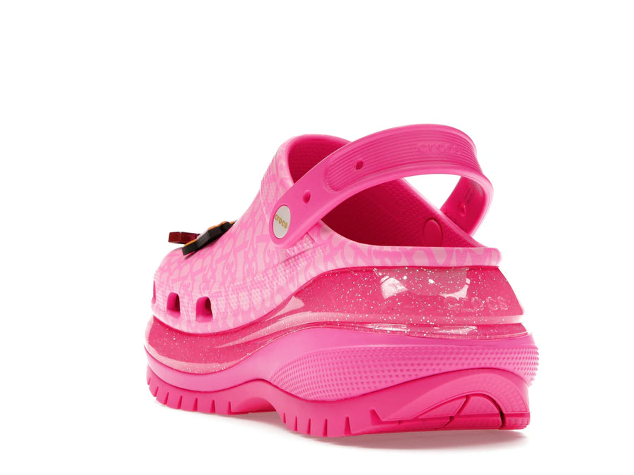 Sabots Crocs Classic Mega Crush Barbie Le Film Rose Électrique