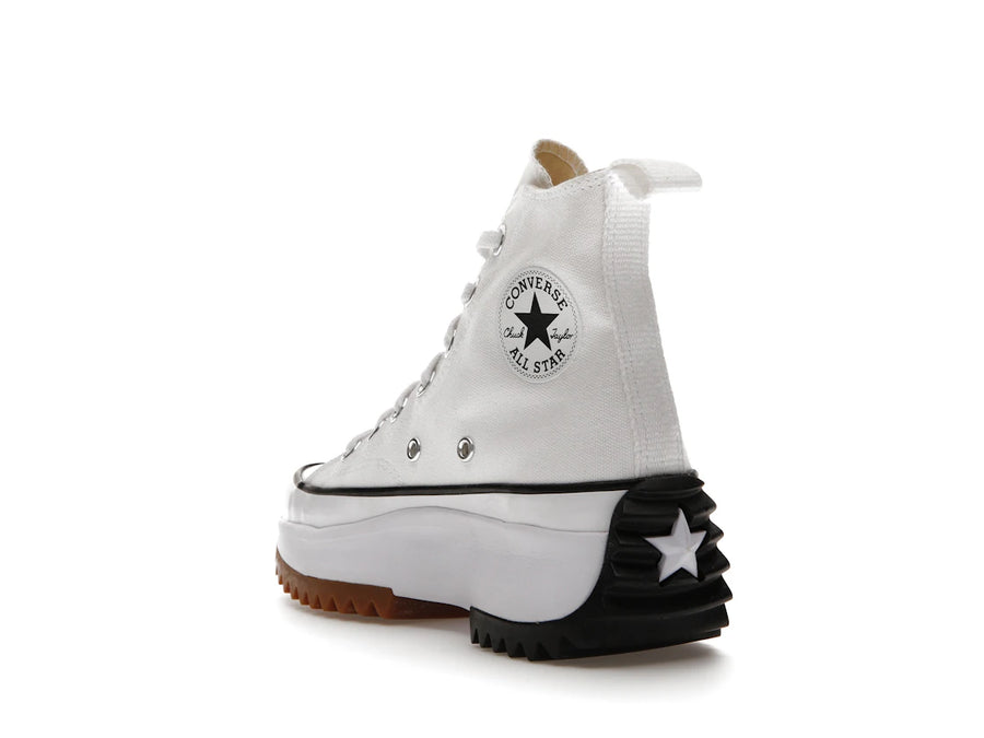 Converse Run Star Hike Hi Blanc Noir Gomme