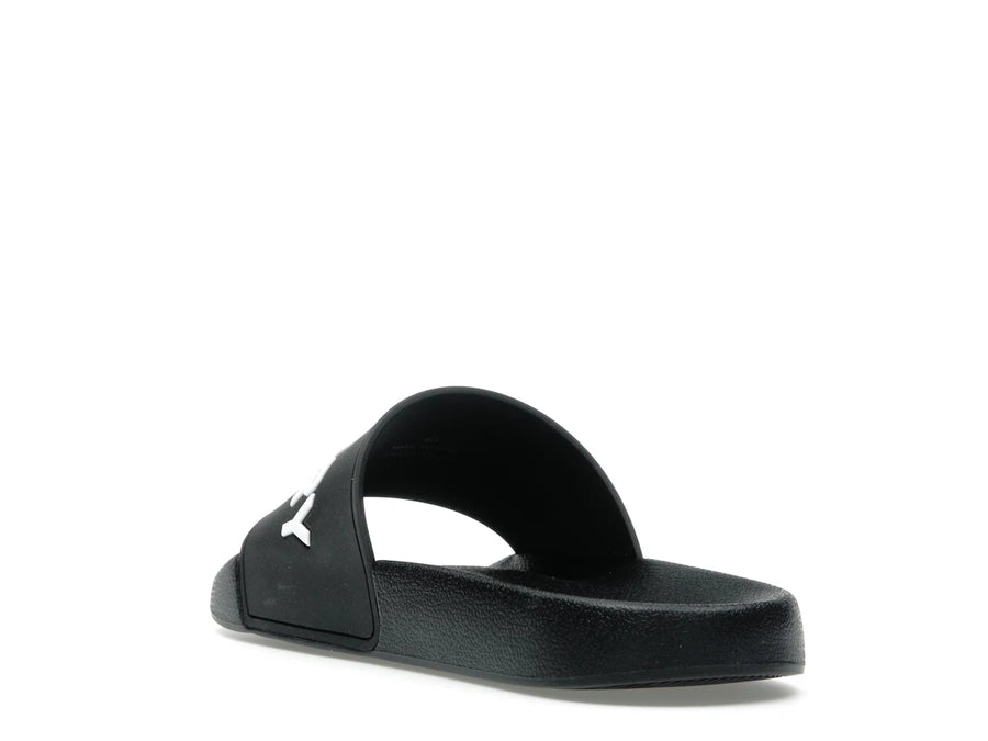 Burberry Logo Slides Black Optic White