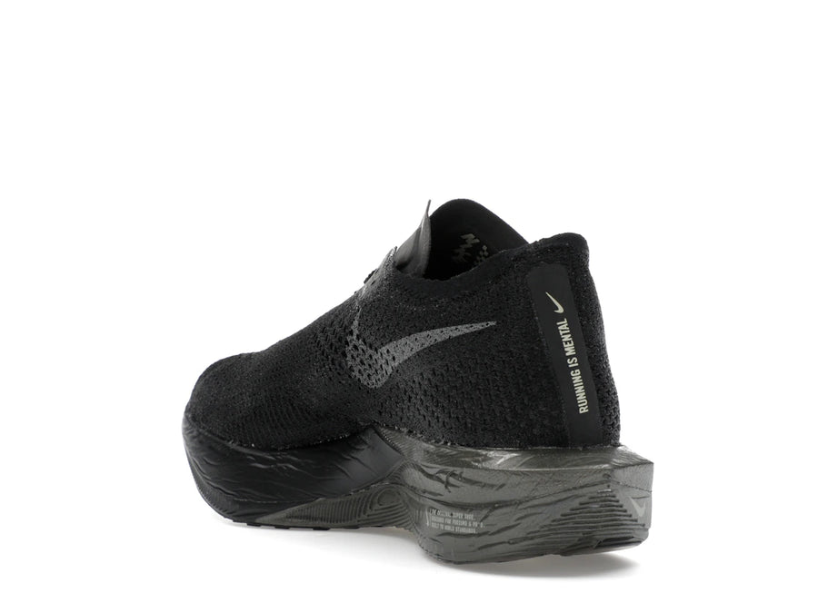 Nike ZoomX Vaporfly 3 Black Olive Aura Metallic Medium Ash