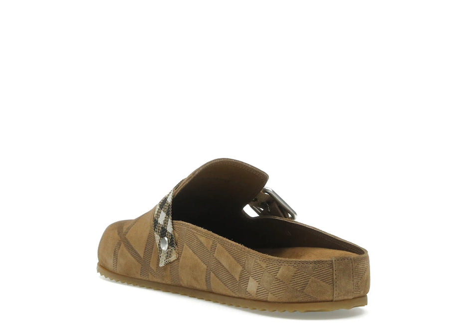 Sabots Burberry Urchin en jute (Femme)