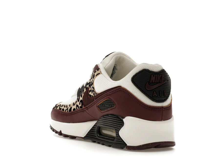 Nike Air Max 90 Léopard Bordeaux (Femme)