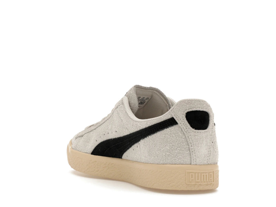 Puma Clyde en daim hirsute gris clair