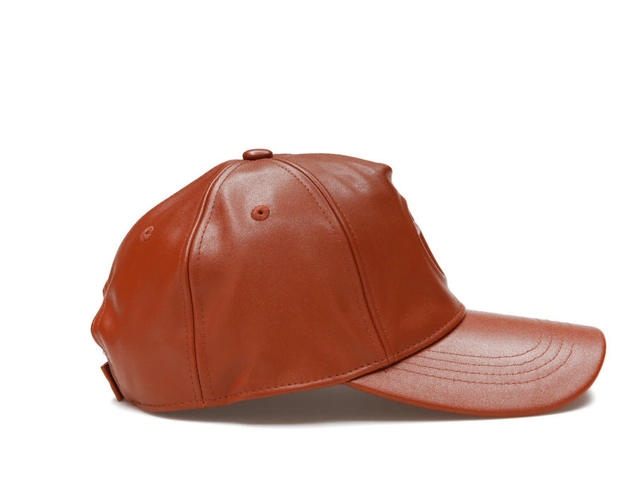 Telfar Logo Embossed Hat Tan