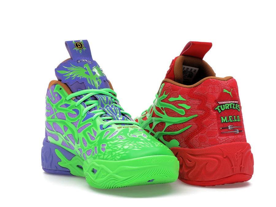 Puma LaMelo Ball MB.04 Teenage Mutant Ninja Turtles Raphael &amp; Donatello
