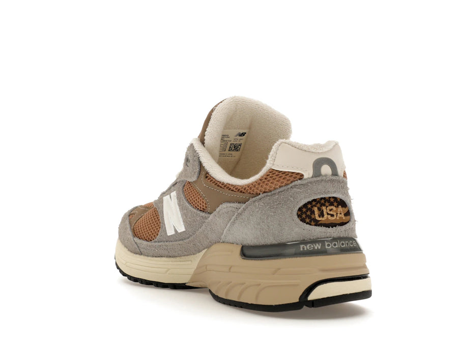 New Balance 993 Teddy Santis MiUSA Gris Ombre Bois Flotté