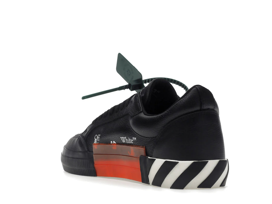 OFF-WHITE Vulc Low Leather Noir Blanc SS22