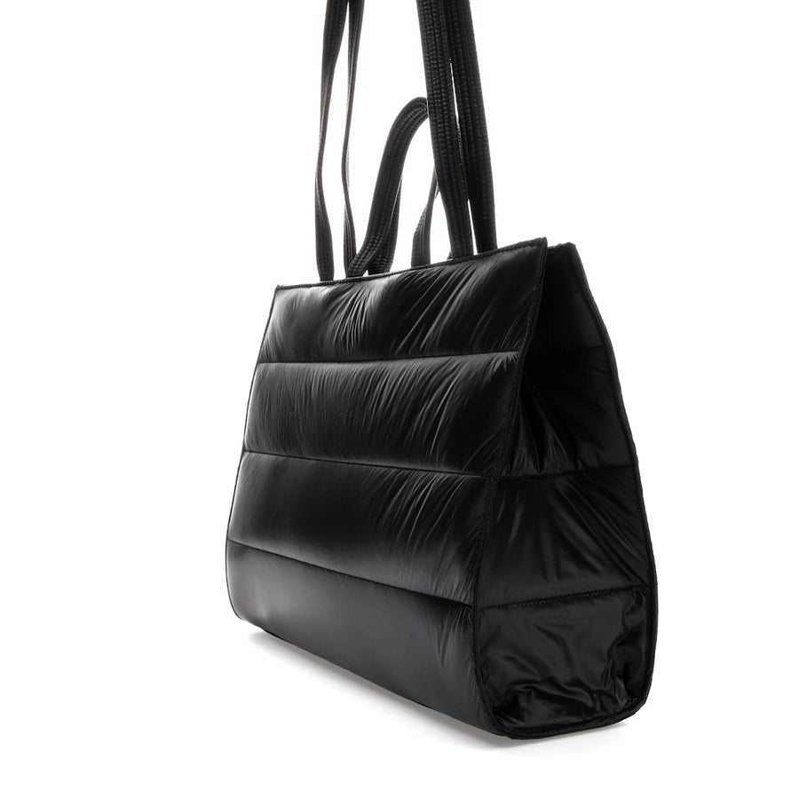 Sac cabas Telfar x Moose Knuckles Puff Shopper, format moyen, noir