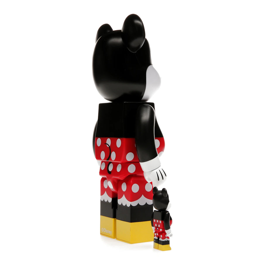 Bearbrick x Disney Minnie Mouse 100% & 400% Set