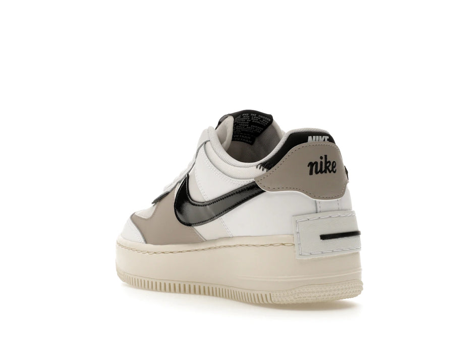 Nike Air Force 1 Low Shadow White College Gray Platinum Tint Off Noir (Femme)
