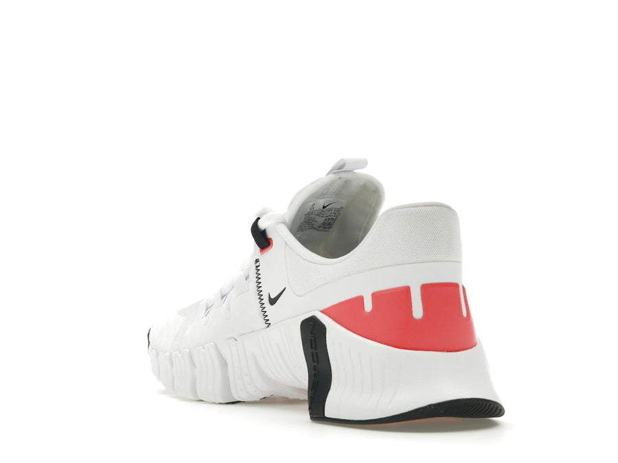 Nike Free Metcon 5 Blanc Cramoisi Vif