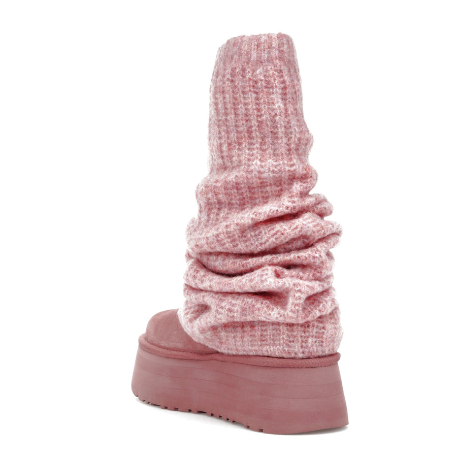 Bottes guêtres UGG Classic Mini Dipper Rose Aube (Femme)